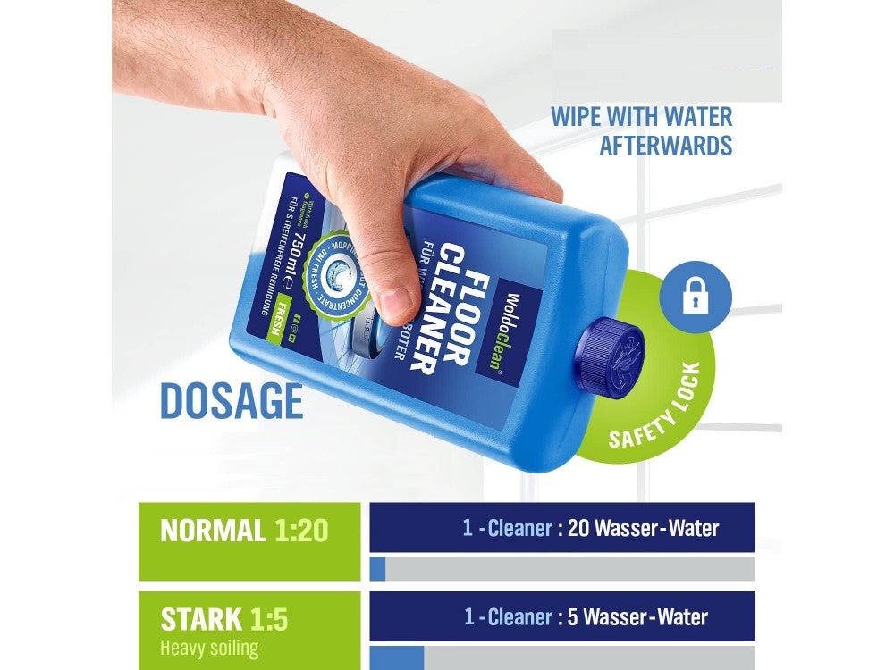 WoldoClean Floor Cleaner 750ml Concentrated Detergent for Robot Mops – Unifresh – view 4