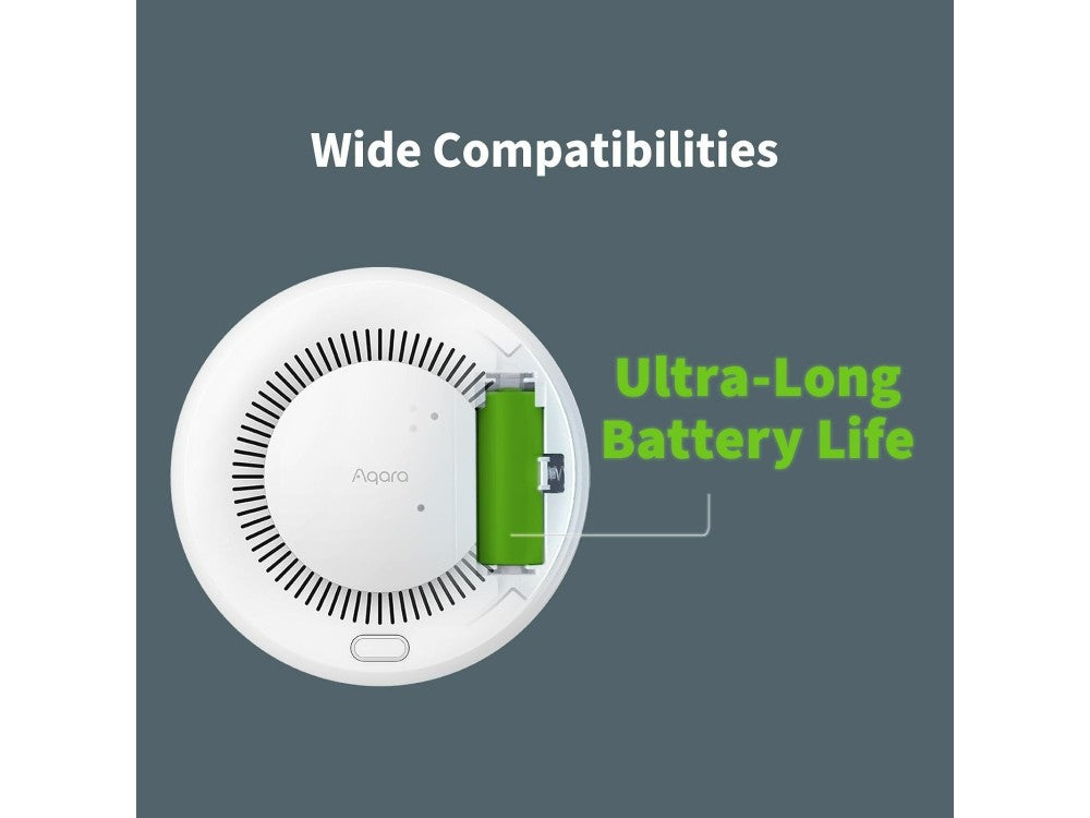 Aqara Smart Smoke Detector Zigbee 3.0 – 85dB Siren, 10-Year Battery, HomeKit / Matter – view 4