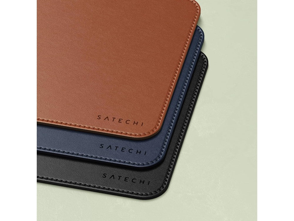 Satechi Premium Vegan Leather Desk & Mouse Pad 25 × 19 cm – Waterproof, Ergonomic, Black – view 5