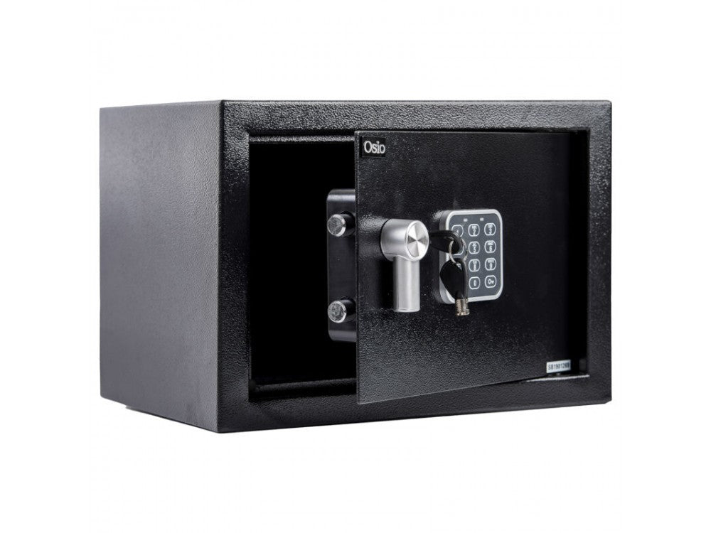 Osio OSB-2535BL Electronic Safe 35x25x25cm with Digital Lock, Black – view 5
