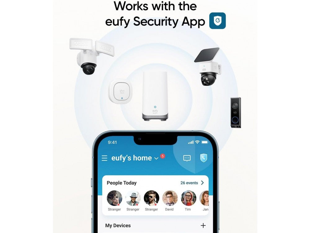 Anker eufy Security Wireless Siren – 105 dB, IP65, HomeBase Required, 2-Year Battery Life – view 5