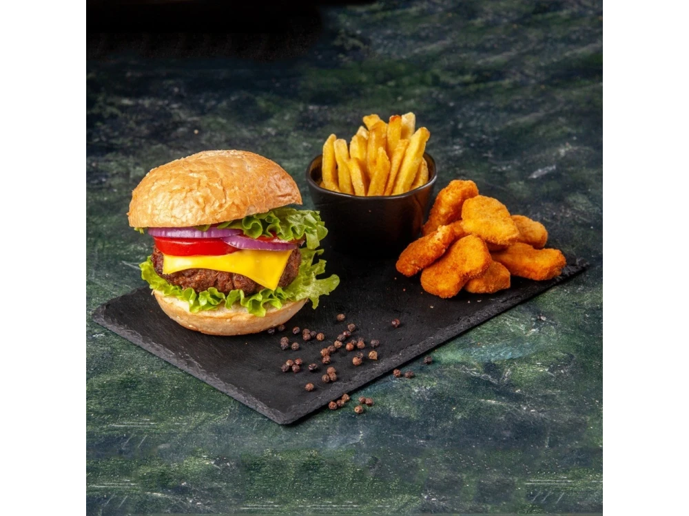 Vilde Natural Slate Stone Serving Tray 30×20cm – view 5