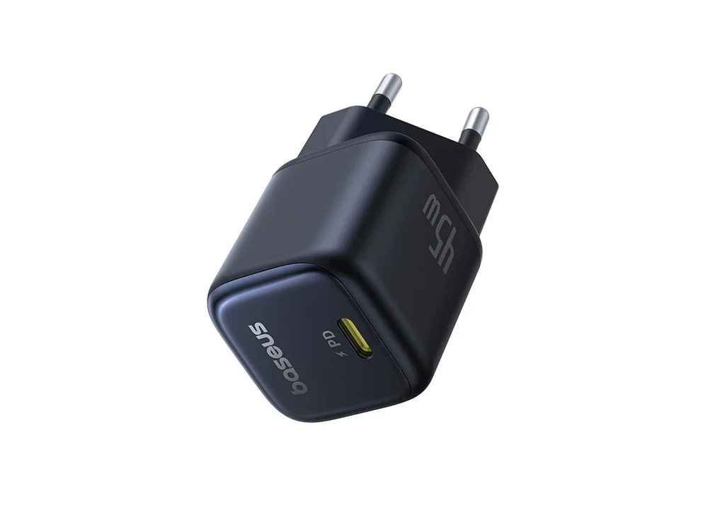 Baseus PicoGo GaN6 Pro 45W USB-C Wall Charger – Power Delivery, Ultra-Mini, Black – view 5