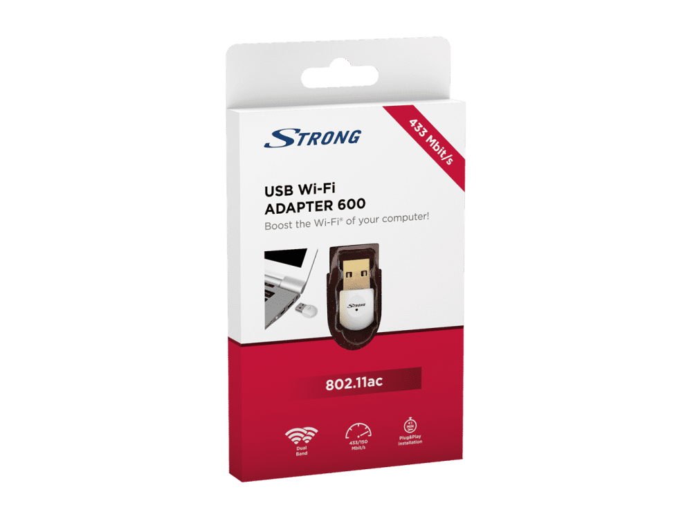 Strong Adapter 600 USB WiFi Dongle – Mini Dual-Band 2.4GHz / 5GHz, AC600 – view 5