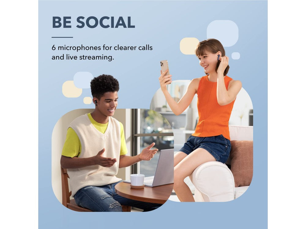 Anker Soundcore Life Note 3 ANC True Wireless Earbuds – 40h, 4 Mics, IPX5, Black, A3933G11 – view 5