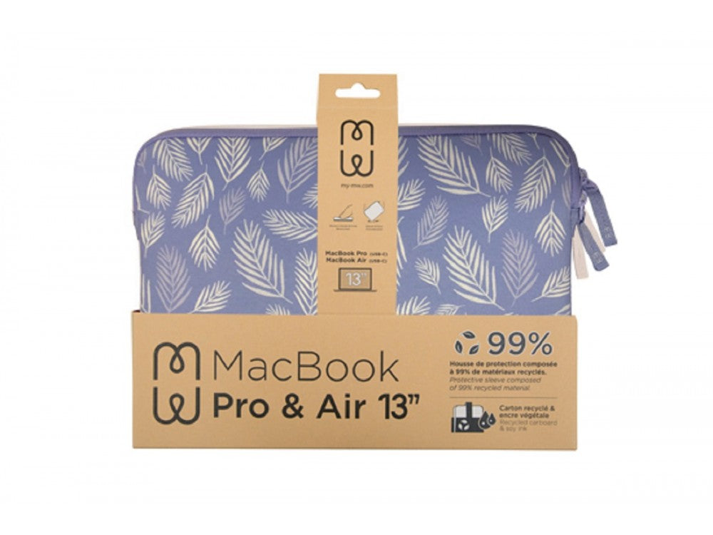 MW Basics ²Life Sleeve for MacBook Pro / Air 13" (USB-C) / Dell XPS / HP / Surface – Botanic Lila – view 5