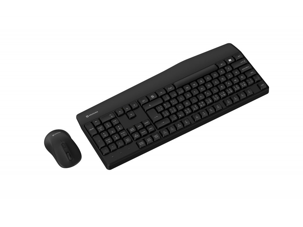 Swissten Wireless Office Set – Keyboard + Mouse, Single Nano USB Receiver, Czech Layout – view 5