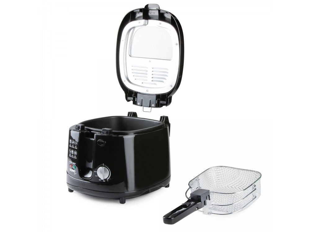 DOMO Deep Fryer B-Smart 2.5L 1800W – Viewing Window, Odour Filter, Cool-Touch, Black – view 5