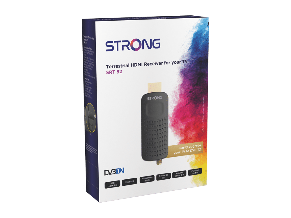 Strong SRT 82 Stick DVB-T/T2 Terrestrial Receiver MPEG4 Full HD with Dolby Digital Plus – view 5