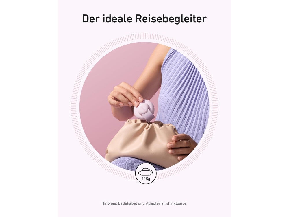 Anker MagGo 3-in-1 Qi2 MagSafe Wireless Charger 15W – iPhone + Apple Watch + AirPods, Pink – view 5
