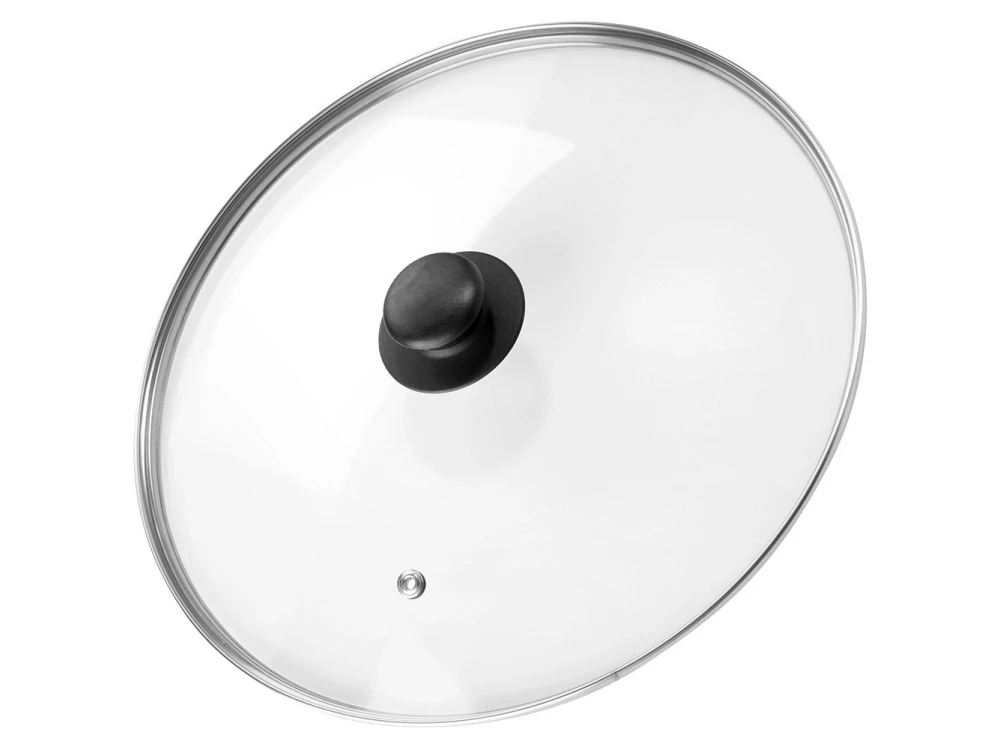 Vilde Glass Lid 30cm for Pots & Pans – Heat Resistant, Steam Vent, Stainless Rim – view 5