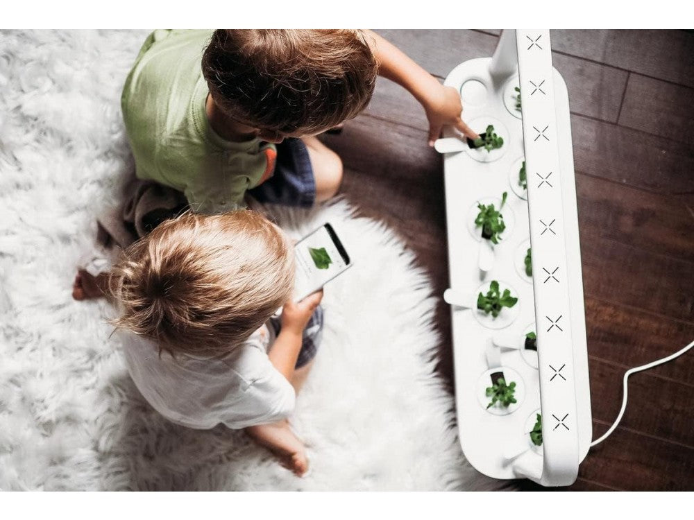 Click & Grow Smart Garden 9 Pro – App-Controlled Indoor Planter with 3 Basil Pods, White – view 5