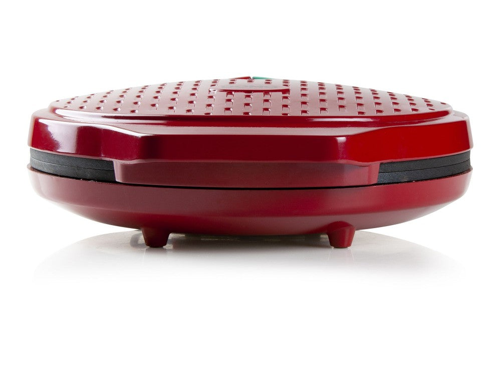DOMO My Express Pizza Maker 1450W – 30cm Cast Iron, Red – view 6