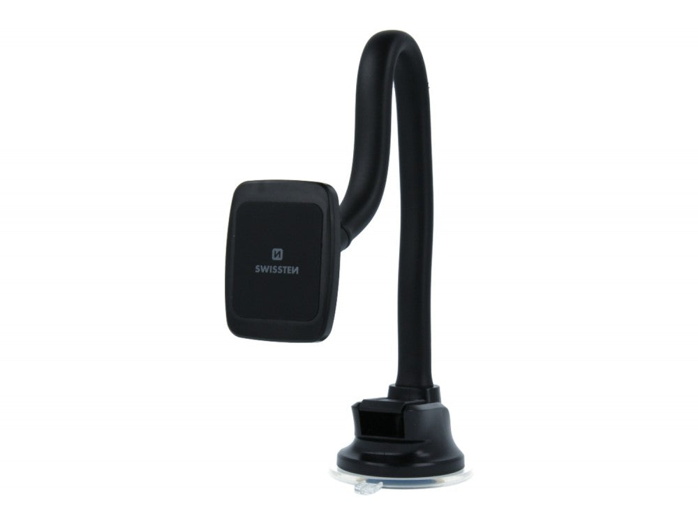 Swissten S-GRIP M5-HK Flexible Magnetic Car Holder – 36cm Arm, 6 Magnets, Black – view 6