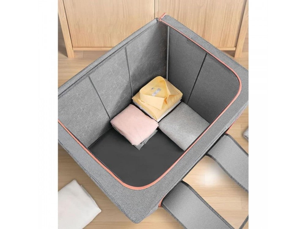 AJ Clothes Storage Organizer Bag 101L – 62x43x38cm, Grey – view 6