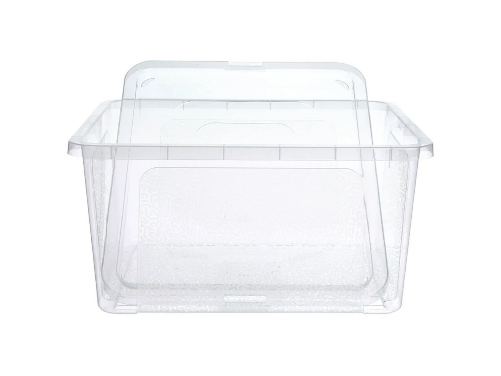Vilde Storage Container 20L – Stackable Plastic Storage Box 40 × 33 × 20 cm with Lid – view 6