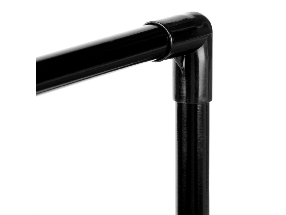 Vilde 3-Tier Metal Shoe Rack 57×28×55cm – Black – view 6