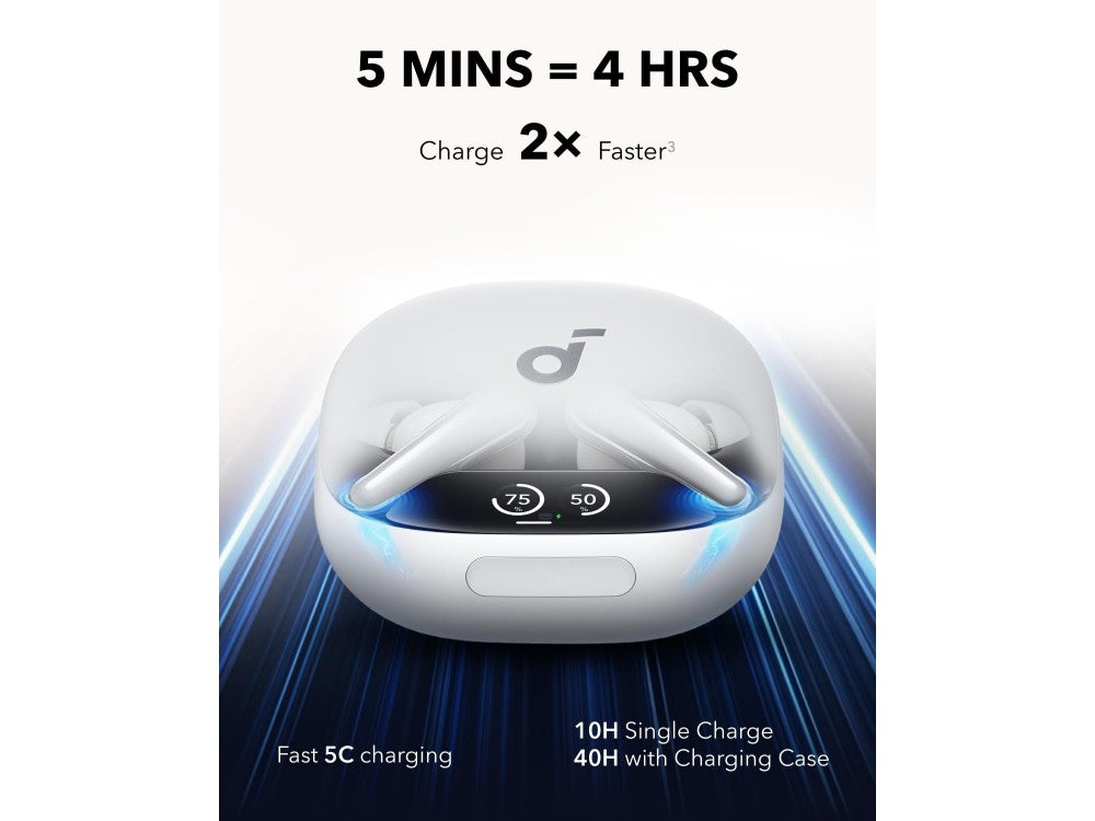 Anker Soundcore Liberty 4 Pro ANC TWS Earbuds – ACAA, Hi-Res Sound, LDAC, White – view 6