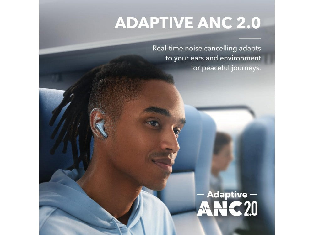 Anker Soundcore Liberty 4 NC TWS Earbuds – LDAC Hi-Res, Adaptive ANC, 50h, Light Blue – view 6