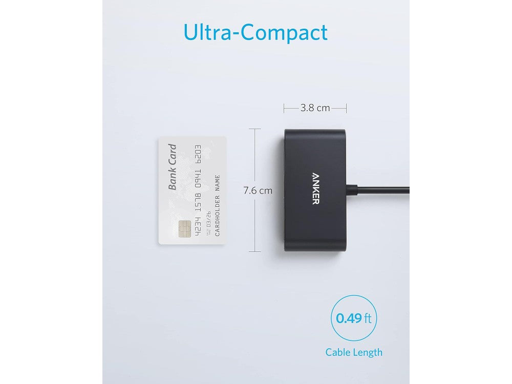 Anker PowerExpand 3-in-1 USB-C Data Hub – HDMI 4K + USB 3.0 + 100W PD Charging, A8339HA1 – view 6