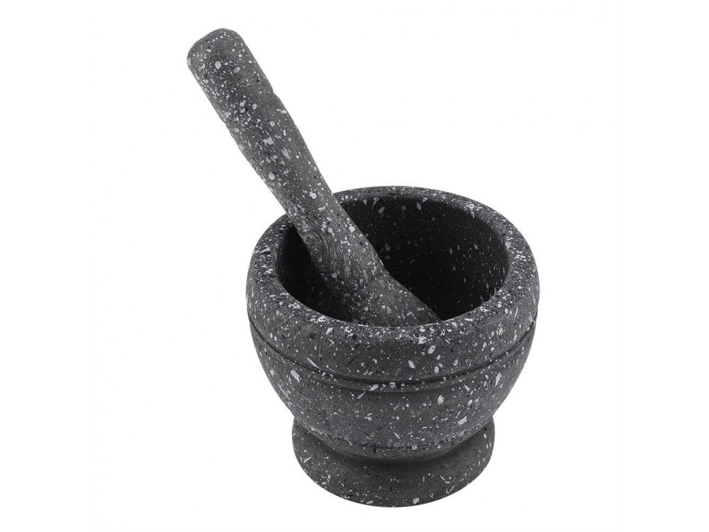AJ Mortar & Pestle Set – Food-Safe Plastic, 10x9cm, Grey – view 6