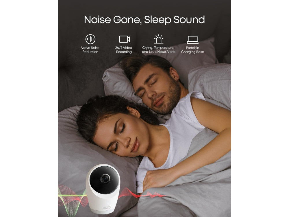 Anker Eufy E21 Baby Monitor 4K UHD – 5" Screen, 8× Zoom, Pan & Tilt, Hybrid WiFi/No WiFi – view 6