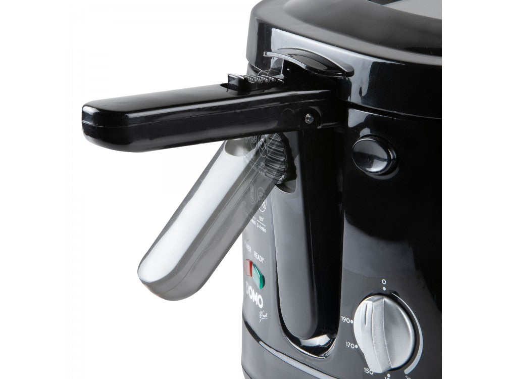 DOMO Deep Fryer B-Smart 2.5L 1800W – Viewing Window, Odour Filter, Cool-Touch, Black – view 6