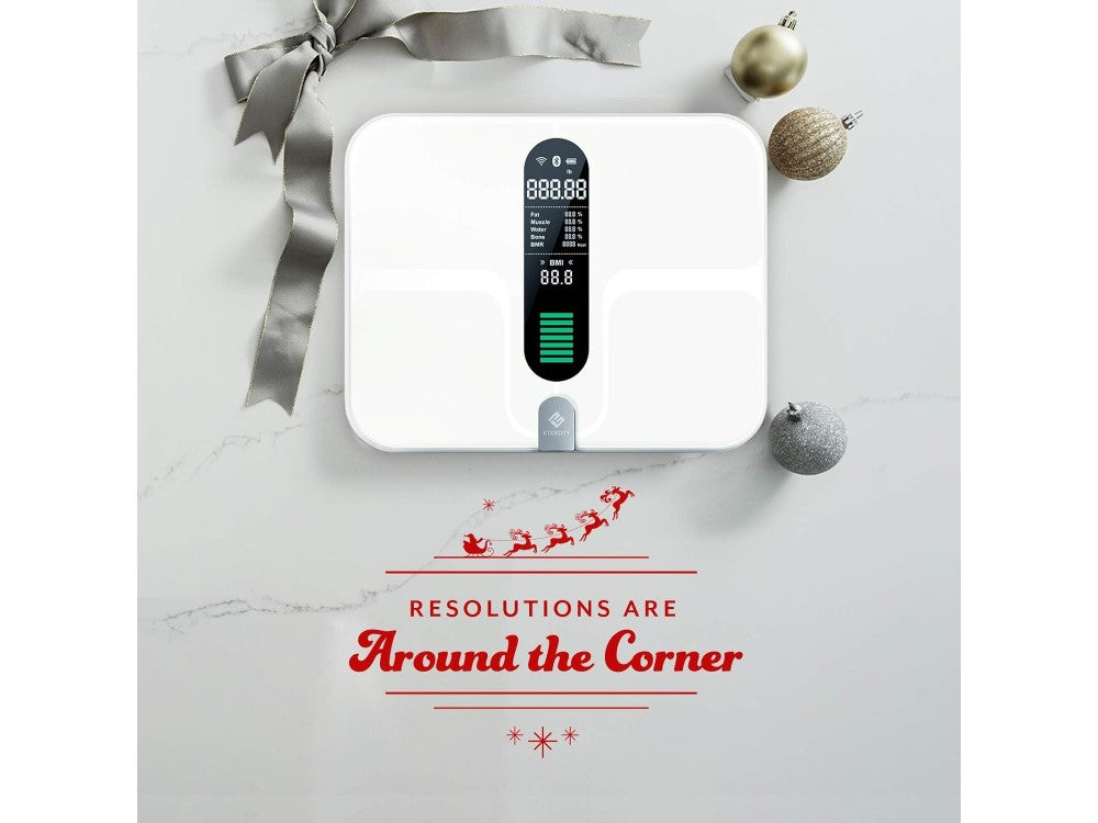 Etekcity ESF00 Smart Body Composition Scale – 12 Metrics, Wi-Fi + Bluetooth, VeSync App, White – view 6