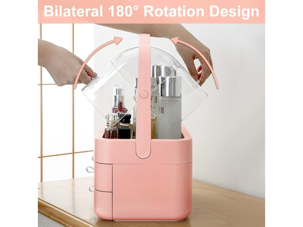 AJ Cosmetics & Jewelry Storage Organizer 34x26cm – Light Peach – view 6