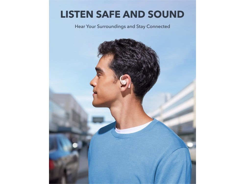 Anker Soundcore AeroFit Open-Ear Bluetooth 5.3 Earbuds – BassUp, IPX7, App, Soft Pink – view 6
