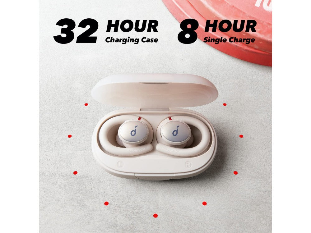 Anker Soundcore Sport X10 Bluetooth 5.2 TWS Earbuds with Rotatable Ear Hooks & IPX7, White – view 6