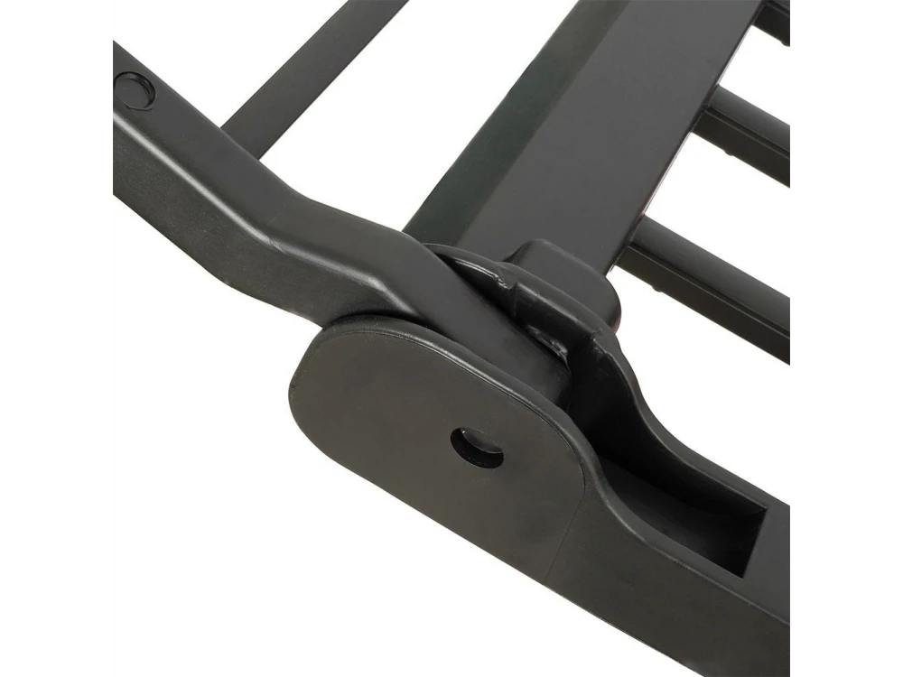ProGarden XXL Folding Floor Drying Rack 208cm Hanging Length – Black – view 7