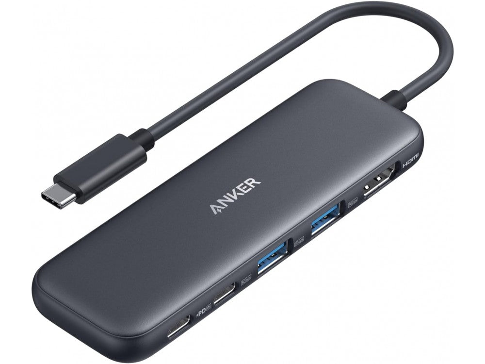 Anker 332 5-in-1 USB-C Data Hub – HDMI 4K, USB-C 5Gbps, 2× USB-A, 100W PD – view 7