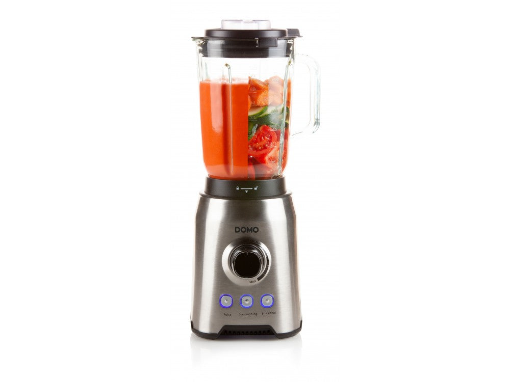 DOMO Blender 1000W 1.5L Glass Jar – 6 Blades 20,000 rpm, Variable Speed, 3 Programs – view 7