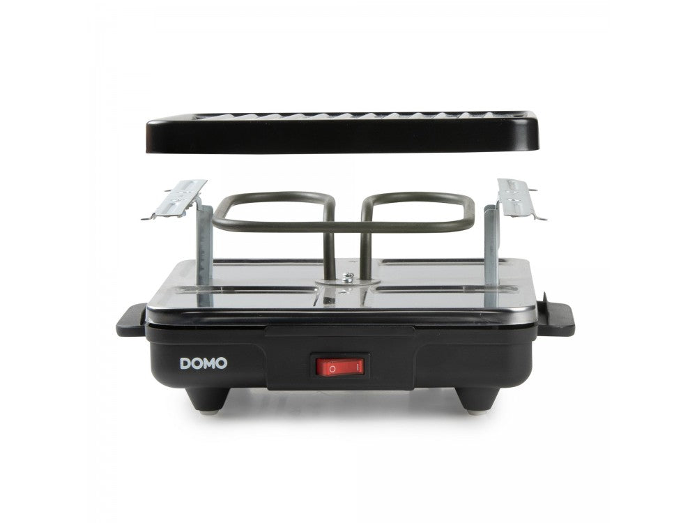 DOMO Just Us Raclette Grill DO9147G – 600W Cast Iron, 4 Pans, PFAS-Free – view 7