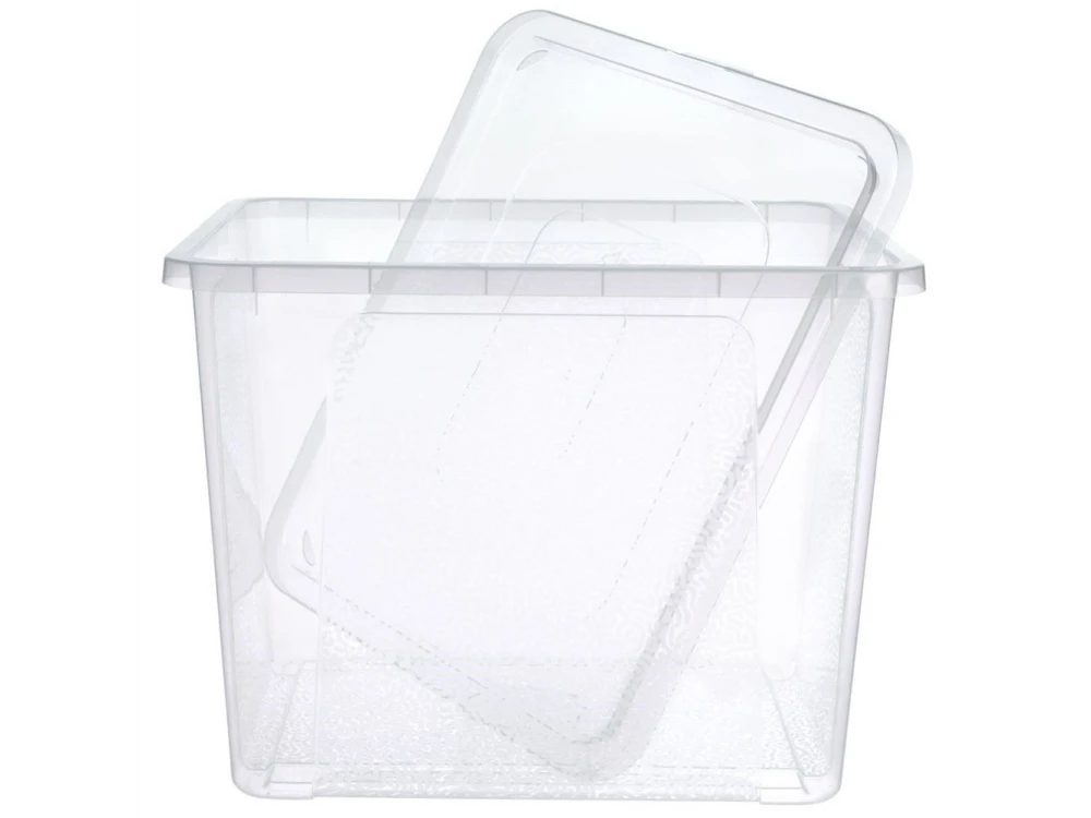 Vilde Storage Container 30L – Stackable Plastic Storage Box 40 × 33 × 30 cm with Lid – view 7