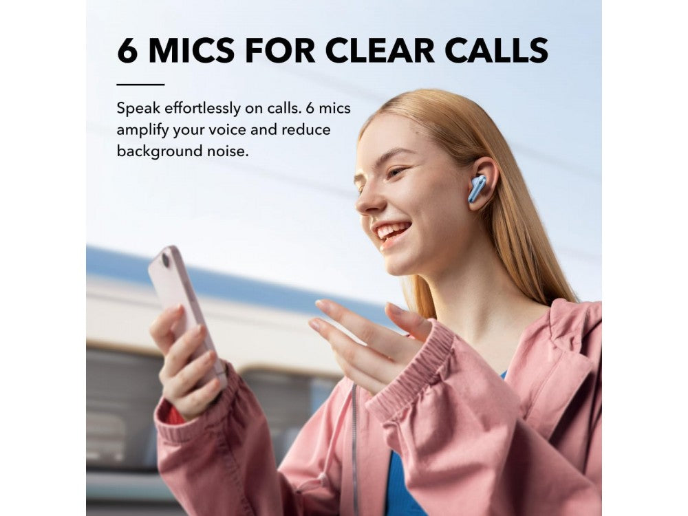 Anker Soundcore Liberty 4 NC TWS Earbuds – LDAC Hi-Res, Adaptive ANC, 50h, Light Blue – view 7