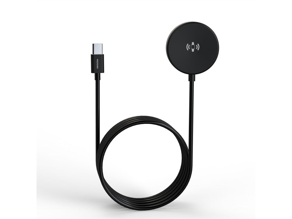 Swissten Wireless Magnetic Charging Cable for Samsung Galaxy Watch – USB-C, 1.2m – view 7