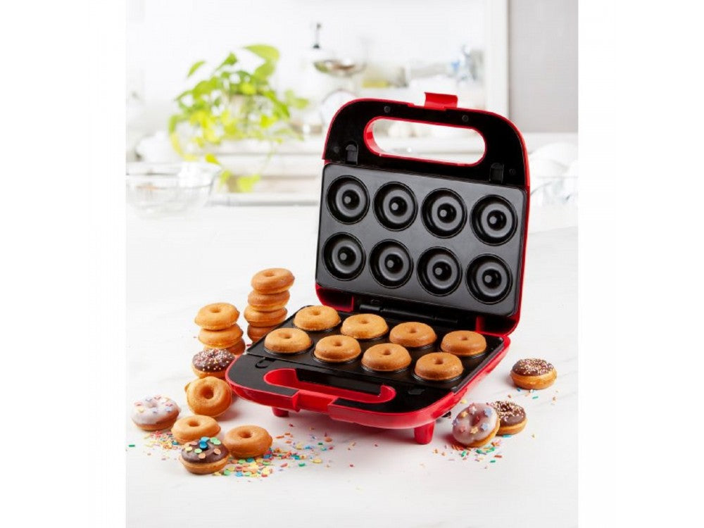 DOMO Snack Party 5-in-1 – Toaster / Snack Maker, 5 Removable Plates, PFAS-free, Red – view 7