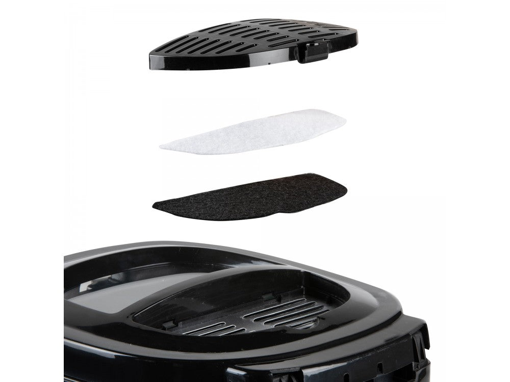 DOMO Deep Fryer B-Smart 2.5L 1800W – Viewing Window, Odour Filter, Cool-Touch, Black – view 7