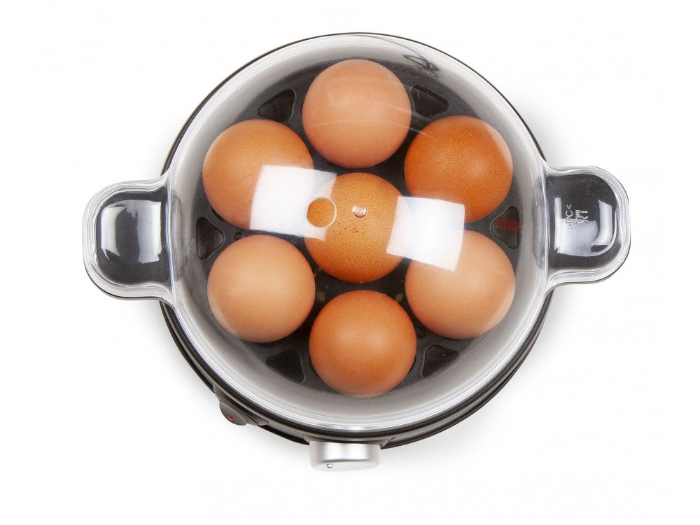 DOMO Egg Boiler 7-Egg 400W – 3 Hardness Levels, Audio Alert, Inox – view 7