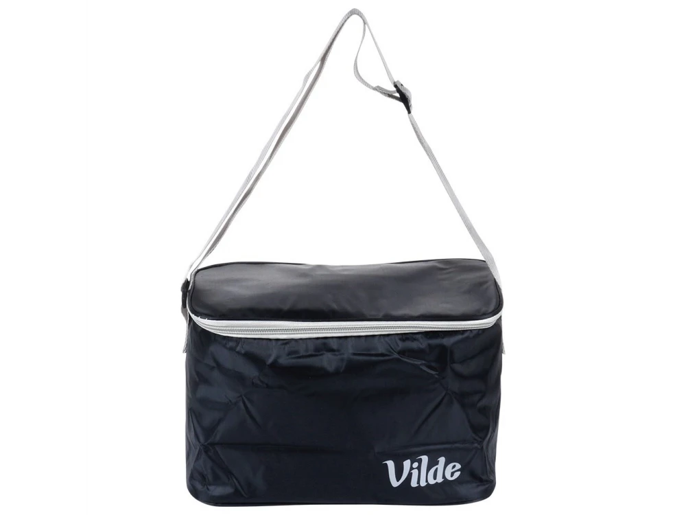 Vilde Cooler Bag 10L Insulated Shoulder Bag – Waterproof, 31×17.5×20cm, Black – view 7
