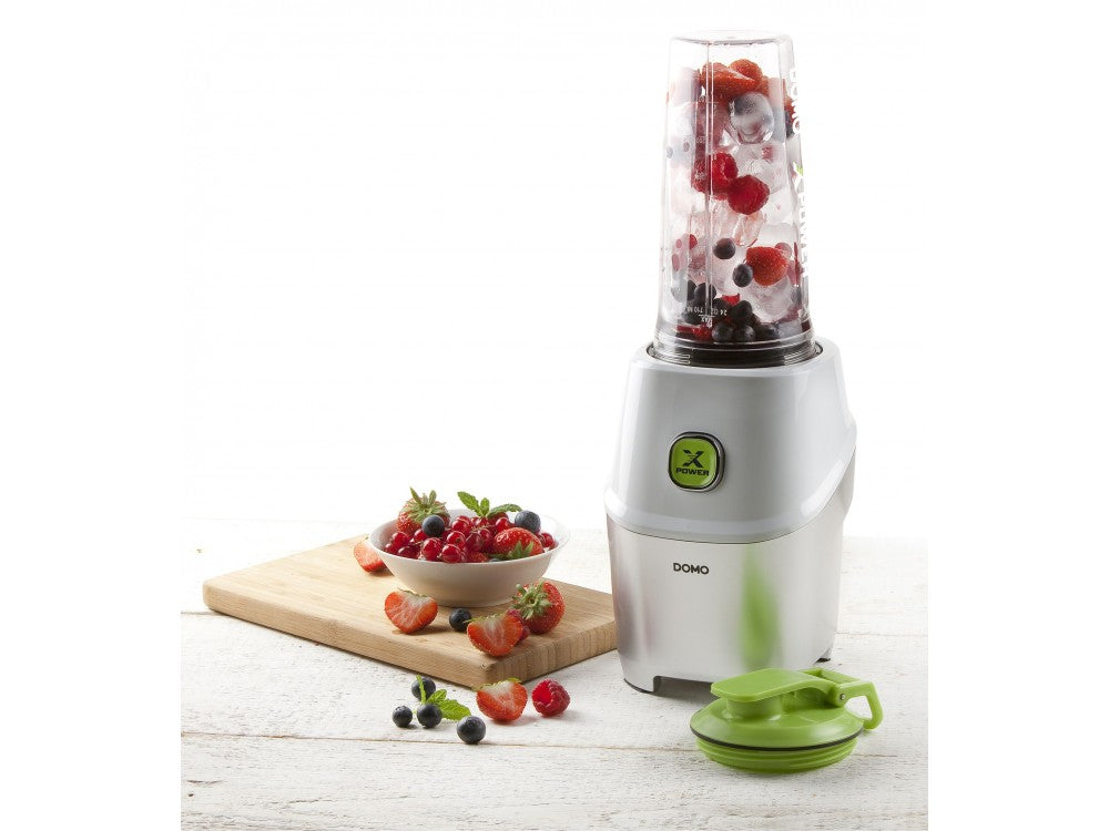 DOMO Xpower Blender DO700BL – 1000W Smoothie Blender, 3 BPA-Free Bottles (2x530+710ml), Recipe Book – view 7