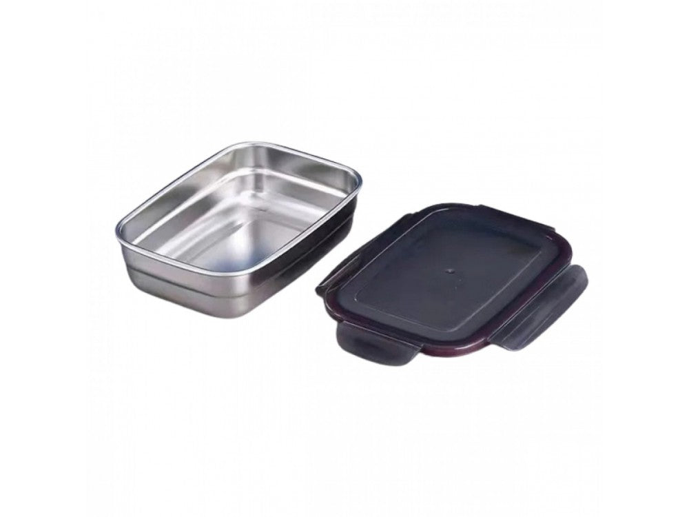 AJ Inox Airtight Lunch Box 400ml – Stainless Steel, BPA-Free Lid – view 7