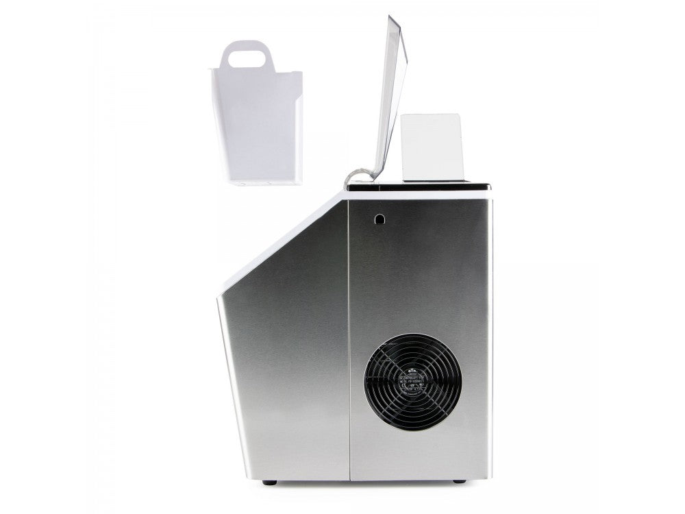 DOMO DO9301IB Ice Cube Maker – 20kg/24h, 3.2L Tank, 3 Cube Sizes, LED Display – view 7