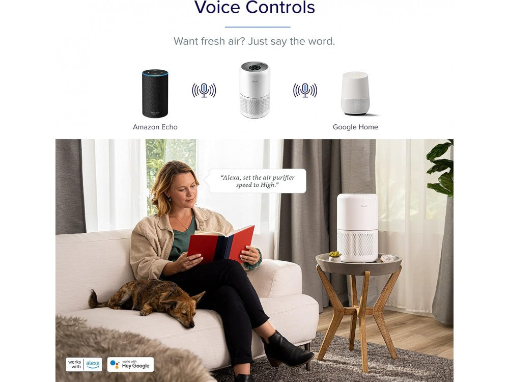 Levoit Core 300S Smart Air Purifier – HEPA, Air Quality Sensor, App & Alexa, up to 100m² – view 8