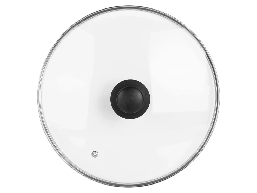 Vilde Glass Lid 28cm for Pots & Pans – Heat Resistant, Steam Vent, Stainless Rim – view 8