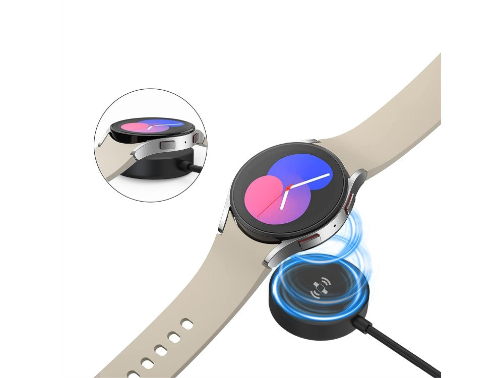 Swissten Wireless Magnetic Charging Cable for Samsung Galaxy Watch – USB-C, 1.2m – view 8