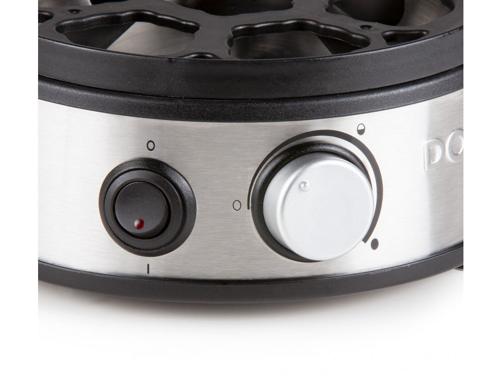 DOMO Egg Boiler 7-Egg 400W – 3 Hardness Levels, Audio Alert, Inox – view 8