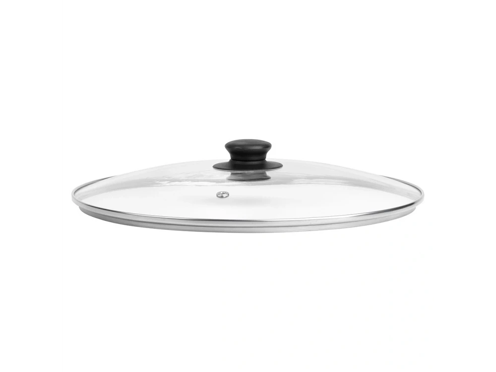 Vilde Glass Lid 30cm for Pots & Pans – Heat Resistant, Steam Vent, Stainless Rim – view 8